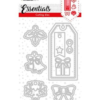 SL Cutting Die Christmas Label Essentials 105x148mm nr.63