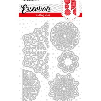 SL Cutting Die Christmas Large snowflakes Essentials 105x148mm nr.64