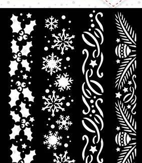 Studio Light Mask Stencil Christmas Essentials nr.37