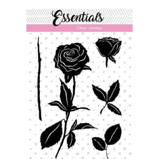 SL Clear Stamp Roses Essentials 73x102