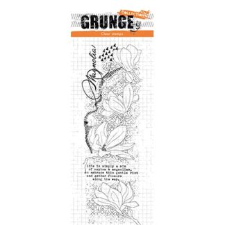 SL Clear Stamp Magnolia Grunge Collection 210x74mm nr.38