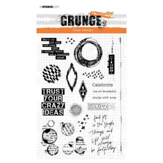 SL Clear Stamp Elements Grunge Collection 210x148mm nr.43