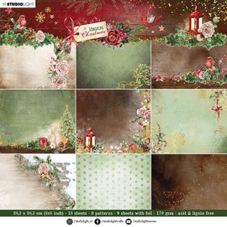 SL Paper Pad Backgrounds Magical Christmas nr.103