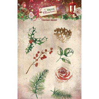 Studio Light Clear Stamp Magical Christmas nr.500