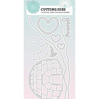 SS Cutting Die Snowy Fun Sweet Stories nr.154