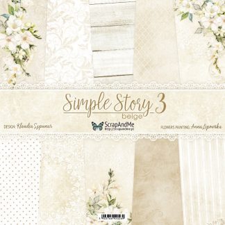 Simple Story 3 beige30x30cm (5st)