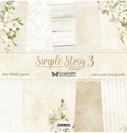 Simple Story 3 beige30x30cm (5st)