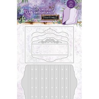 Jenine's Mindful Art Cutting & Embossing Die Time to Relax nr09