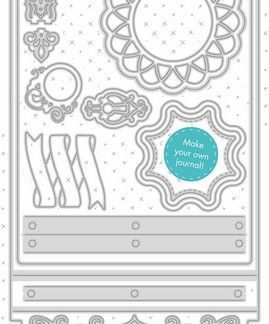 Studio Light Embossing Die Cut Stencil Journal Essentials nr.341