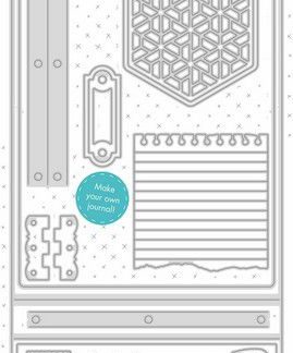 Studio Light Embossing Die Cut Stencil Journal Essentials nr.342