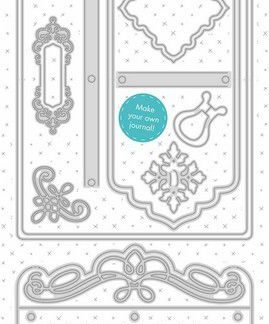 Studio Light Embossing Die Cut Stencil Journal Essentials nr.343