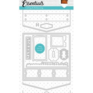 SL Cutting & Emb. Die Journal Essentials 143x285mm nr.383