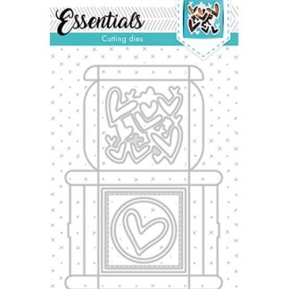 SL Cutting Die Giftbox Multi Merci Essentials 135x192mm nr.394