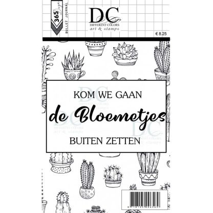 Bloemetjes Buiten zetten unmounted