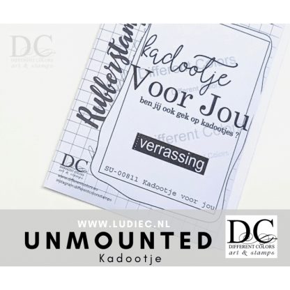 Kadootje en Verrassing unmounted