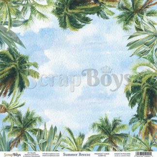 ScrapBoys Summer Breeze paper sheet DZ