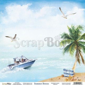 ScrapBoys Summer Breeze paper sheet DZ