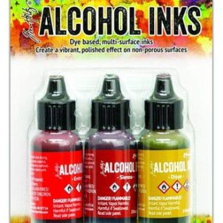 Ranger Alcohol Ink Ink Kits Orange/Yellow Spectrum 3x15 ml