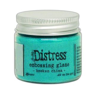 Ranger Distress Embossing Glaze Broken China (Tim Holtz)