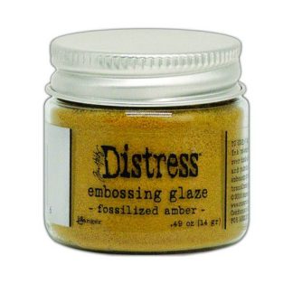 Ranger Distress Embossing Glaze Fossilized Amber (Tim Holtz)