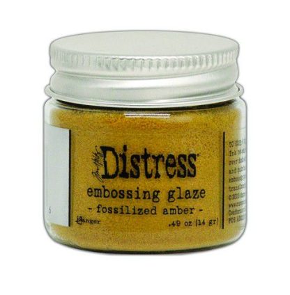 Ranger Distress Embossing Glaze Fossilized Amber (Tim Holtz)