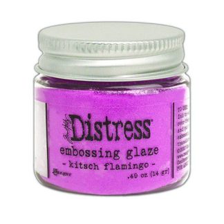 Ranger Distress Embossing Glaze - Kitsch Flamingo