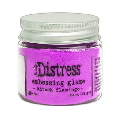 Ranger Distress Embossing Glaze - Kitsch Flamingo