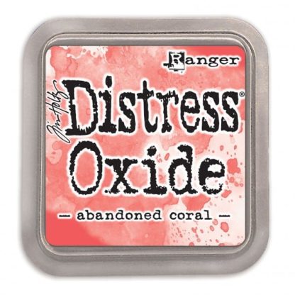 Tim Holtz distress oxide abandoned coral