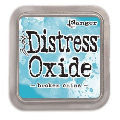 Tim Holtz distress oxide broken china