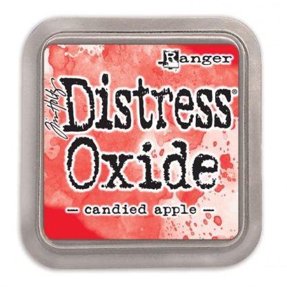 Tim Holtz distress oxide candied apple
