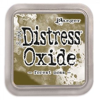 Tim Holtz distress oxide forest moss