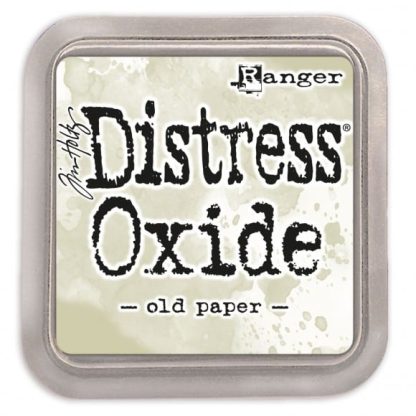 Tim Holtz distress oxide old paper