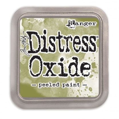 Tim Holtz distress oxide peeled paint