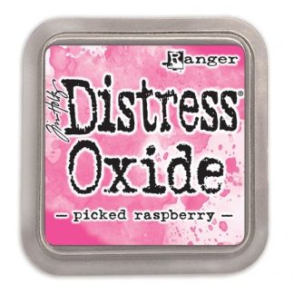 Tim Holtz distress oxide picked raspberry