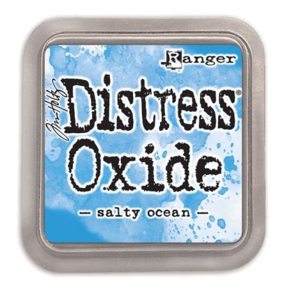 Tim Holtz distress oxide salty ocean
