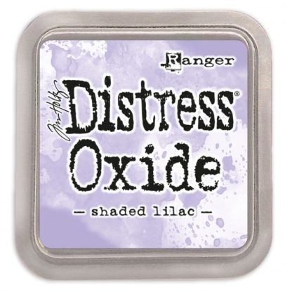 Tim Holtz distress oxide shaded lilac