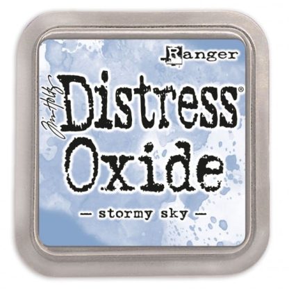 Tim Holtz distress oxide stormy sky