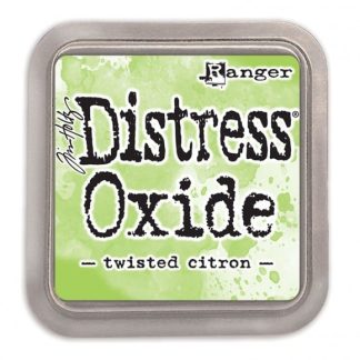 Tim Holtz distress oxide twisted citron