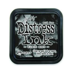 Ranger Distress Mini Ink pad - black soot