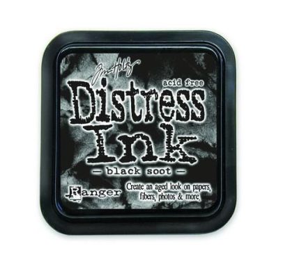 Ranger Distress Mini Ink pad - black soot