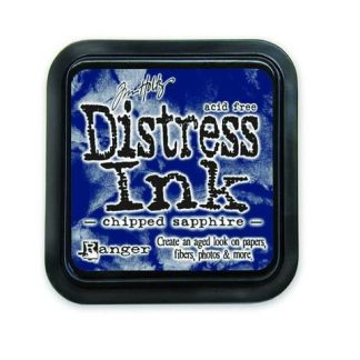 Ranger Distress Mini Ink pad - chipped sapphire