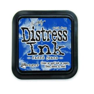 Ranger Distress Mini Ink pad - faded jeans