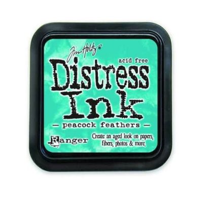 Ranger Distress Mini Ink pad - peacock feathers