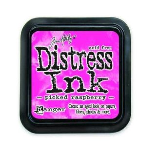 Ranger Distress Mini Ink pad - picked raspberry