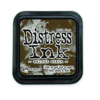 Ranger Distress Mini Ink pad - walnut stain