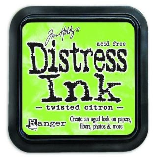 Ranger Distress Mini Ink pad - twisted citron