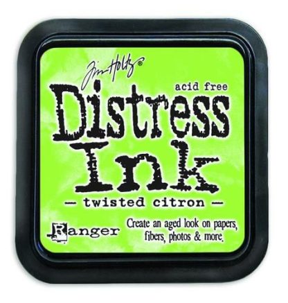 Ranger Distress Mini Ink pad - twisted citron