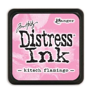 Ranger Distress Mini Ink pad - Kitsch Flamingo