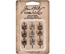 Idea-ology Tim Holtz Ring Fasteners (9pcs)