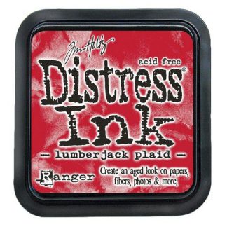 Ranger Distress Inks Pad - Lumberjack plaid